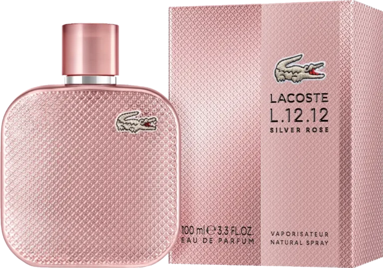 LACOSTE L.12.12 SILVER ROSE POUR FEMME EDP