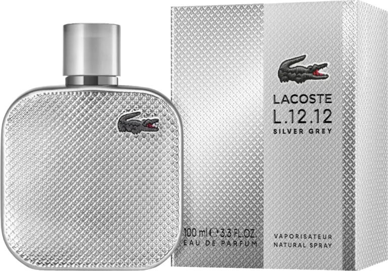 LACOSTE L.12.12 SILVER GREY POUR HOMME EDP